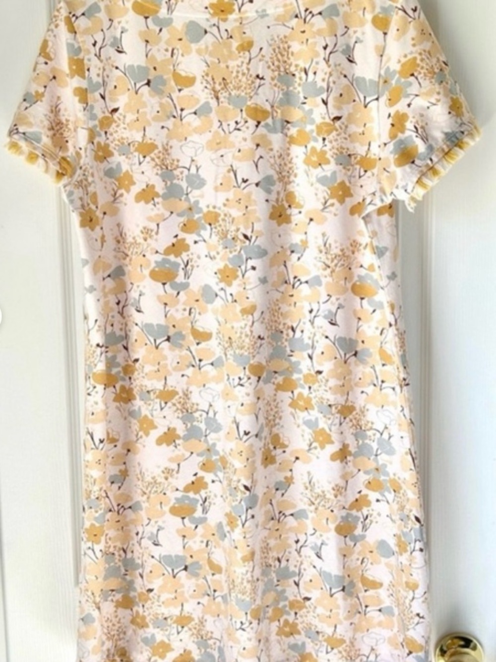Spartina 449 island fringe dress marsh floral - Picture 2 of 7